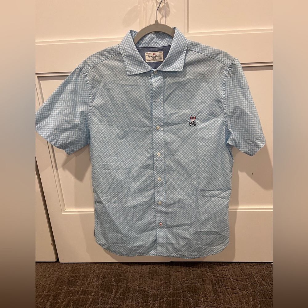 Men’s PSYCHO BUNNY BUTTON DOWN SHIRT